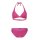 Arena Womens Monocromo Bikini Triangle Dark Magenta