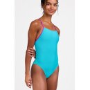 Jolyn Badeanzug Perry Sky Blue/SPlum/Lime