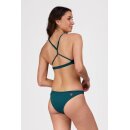 Jolyn Bikini Brazil Bottom Peacock