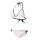 Arena Bikini Solid Triangle Zweiteiler White
