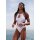 Arena Womens Logo Cutout Swimsuit White