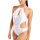 Arena Womens Logo Cutout Swimsuit White