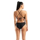 Arena Womens Logo Cutout Swimsuit Black