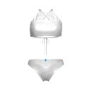 Arena Womens Logotype Bikini Brassiere White
