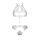 Arena Womens Logotype Bikini Brassiere White