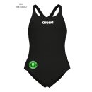 Girls Team Swimsuit Pro Solid Black SV Friedrichshafen