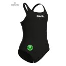 Girls Team Swimsuit Pro Solid Black SV Friedrichshafen