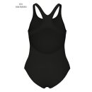 Girls Team Swimsuit Pro Solid Black SV Friedrichshafen