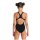 Girls Team Swimsuit Pro Solid Black SV Friedrichshafen