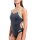 Womens Team Swimsuit Challenge Solid Asphalt - Water