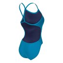Challenge Solid Blue Cosmo - Artic Lime Arena Womens Schwimmanzug