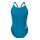 Challenge Solid Blue Cosmo - Artic Lime Arena Womens Schwimmanzug