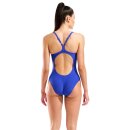 Solid Lightdrop Back Neon Blue Arena Womens Schwimmanzug
