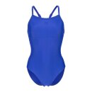 Solid Lightdrop Back Neon Blue Arena Womens Schwimmanzug