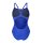 Solid Lightdrop Back Neon Blue Arena Womens Schwimmanzug