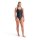 Solid Control Pro Black Womens arena Swimsuit