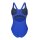 Solid Control Pro Neon Blue Womens arena Swimsuit