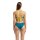 Arena Womens Swimsuite Tie Back Solid Blue Cosmo - Artic Lime