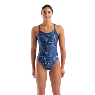 Fireflow Challenge Arena Womens Schwimmanzug - Navy Team Blue Green