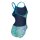 Arena Womens Snakeskin Swimsuit Challenge Back Blue Cosmo - Multi Blue Cosm