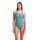 Snakeskin Lightdropback Arena Womens Swimsuit Black - Blue Cosmo Multi Blue Cosm
