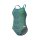 Snakeskin Lightdropback Arena Womens Swimsuit Black - Blue Cosmo Multi Blue Cosm