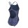 Snakeskin Lightdropback Arena Womens Swimsuit Black - Navy Team Navy