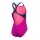 Arena Girl Bold Swimsuit V Back Very Fuchsia - Navy