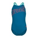 Arena Girl Bold Swimsuit V Back Blue Cosmo - Water
