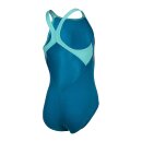 Arena Girl Bold Swimsuit V Back Blue Cosmo - Water