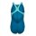 Arena Girl Bold Swimsuit V Back Blue Cosmo - Water