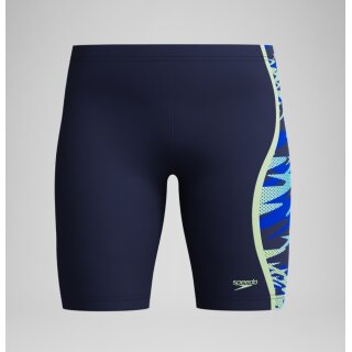 Speedo Boys Hyperboom Splice Jammer Navy Green