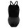 Speedo Womens Swimsuit Powerback Placement Print Black Lila