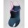 Speedo Womens Swimsuit Solid Turnback Navy