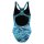 Speedo Womens Swimsuit Hyperboom Print Medalist Hellblau Blau