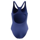 Speedo Womens Swimsuit Print Medalist Navy Blau