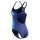 Speedo Womens Swimsuit Print Medalist Navy Blau