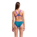 One Biglogo Blue Cosmo Purple Arena Schwimmanzug