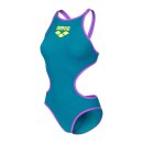 One Biglogo Blue Cosmo Purple Arena Schwimmanzug