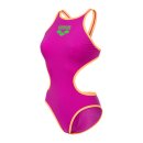 One Biglogo Very Fuchsia - Fluo Orange Arena Schwimmanzug