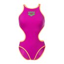 One Biglogo Very Fuchsia - Fluo Orange Arena Schwimmanzug