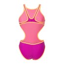 One Biglogo Very Fuchsia - Fluo Orange Arena Schwimmanzug