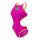 One Biglogo Very Fuchsia - Fluo Orange Arena Schwimmanzug