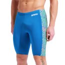 Mens arena Snakeskin Swim Jammer Blue Cosmo Multi - Blue...