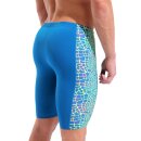 Mens arena Snakeskin Swim Jammer Blue Cosmo Multi - Blue...