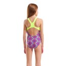Arena Floral Swimsuit Swim Pro Back Violet Multi - Artic...