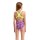 Arena Floral Swimsuit Swim Pro Back Violet Multi - Artic Lime
