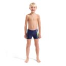 arena Boys Paint Swim Short Navy - Navy Multi