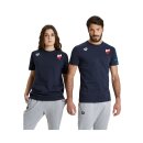 Unisex Team T-Shirt Panel mit Hai Navy TSV Indersdorf