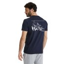 Unisex Team T-Shirt Panel mit Hai Navy TSV Indersdorf